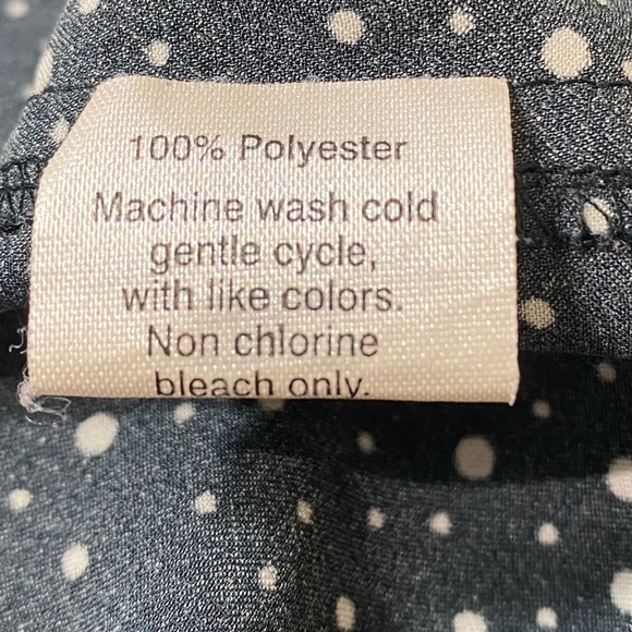 J.crew long Sleeves polka dot blouse size Small - Picture 5 of 7